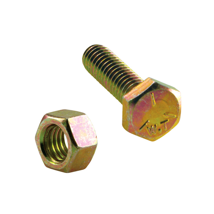 CHAMPION - BLISTER BOLT & NUT 1/4 X 2''UNC XOX